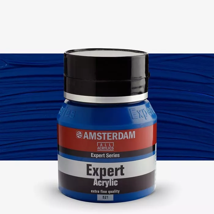 Akryl Amsterdam Expert 400ml - různé odstíny - 521 Indant. Blue Phth
