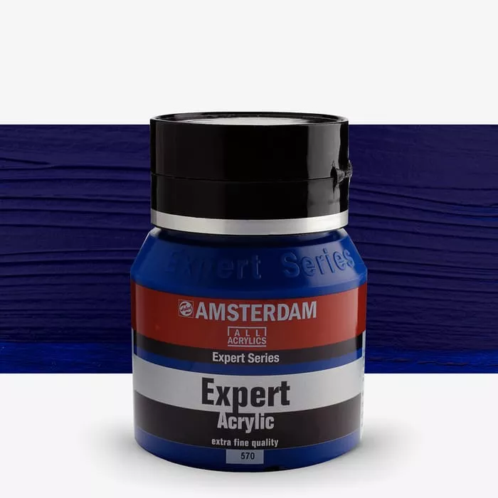 Akryl Amsterdam Expert 400ml - různé odstíny - 570 Phthalo Blue