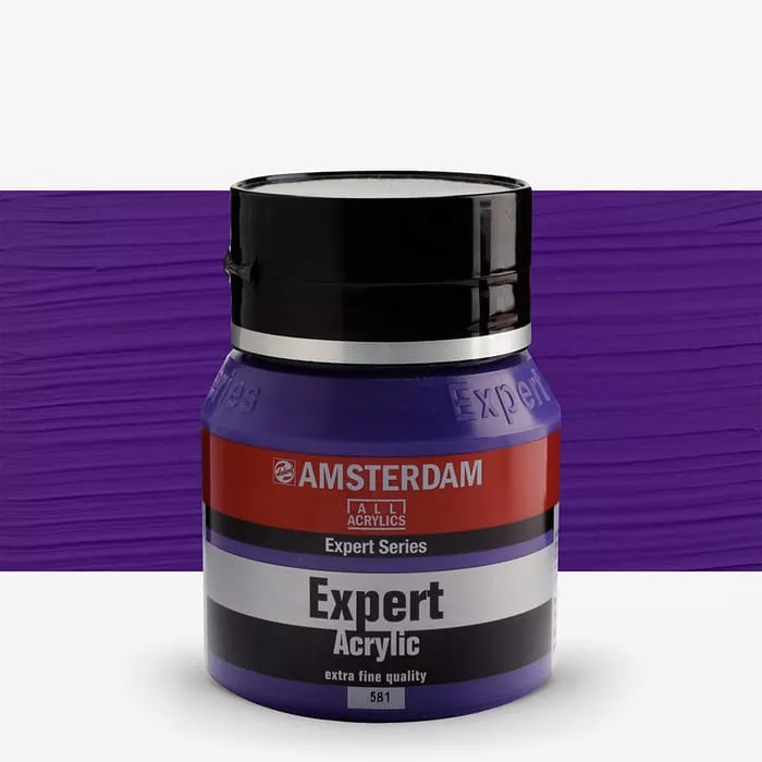 Akryl Amsterdam Expert 400ml - různé odstíny - 581 P. Blue Violet OP