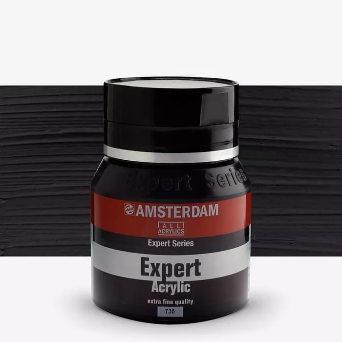 Akryl Amsterdam Expert 400ml - různé odstíny - 735 Oxide Black