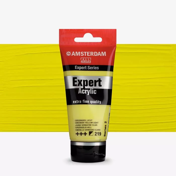 Akryl Amsterdam Expert 75 ml - varianty - 219 Greenish Yellow Light