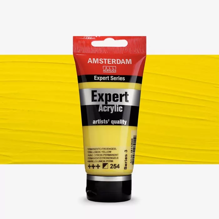 Akryl Amsterdam Expert 75 ml - varianty - 254 Perm. Lemon Yellow