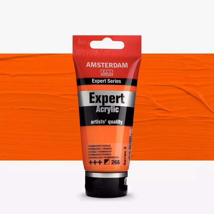 Akryl Amsterdam Expert 75 ml - varianty - 266 Perm. Orange