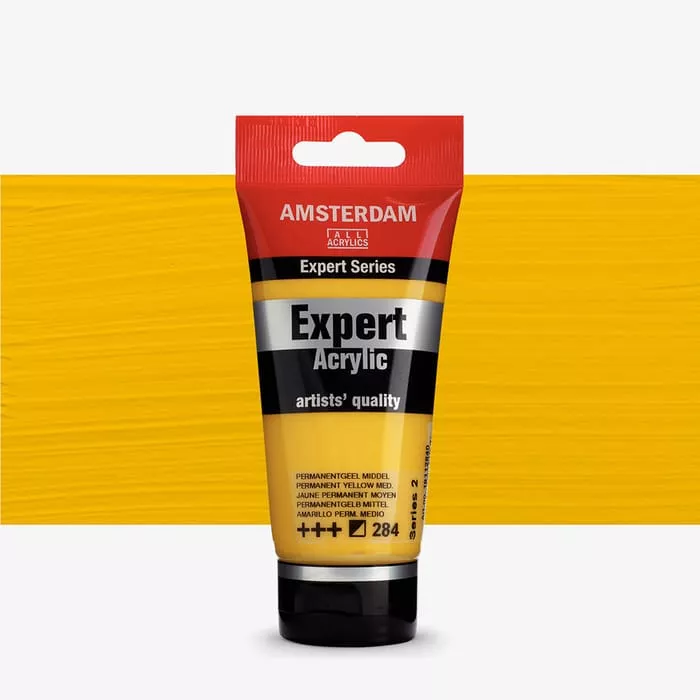 Akryl Amsterdam Expert 75 ml - varianty - 284 Perm.Yellow Medium