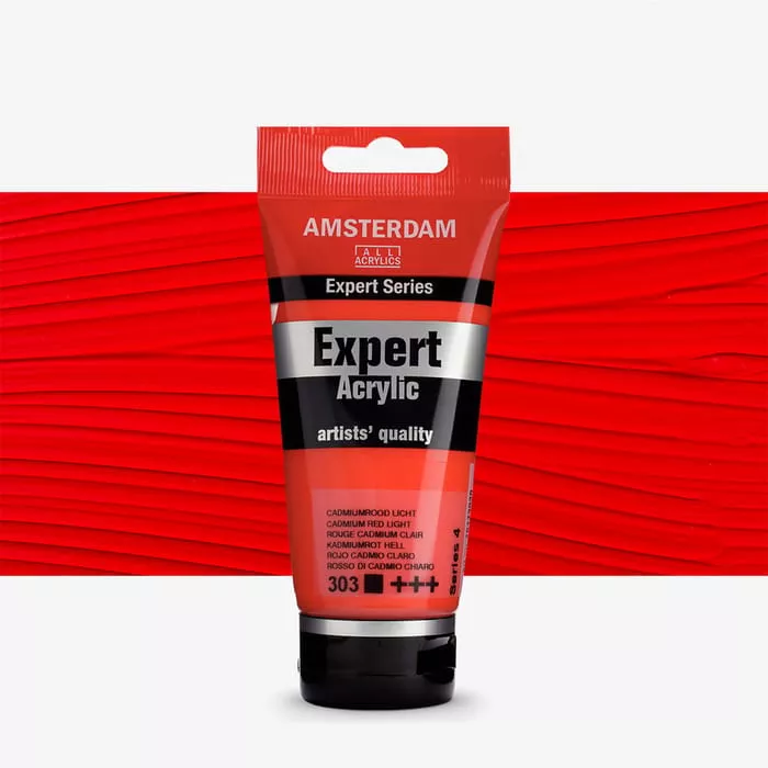 Akryl Amsterdam Expert 75 ml - varianty - 303 Cadm. Red Light
