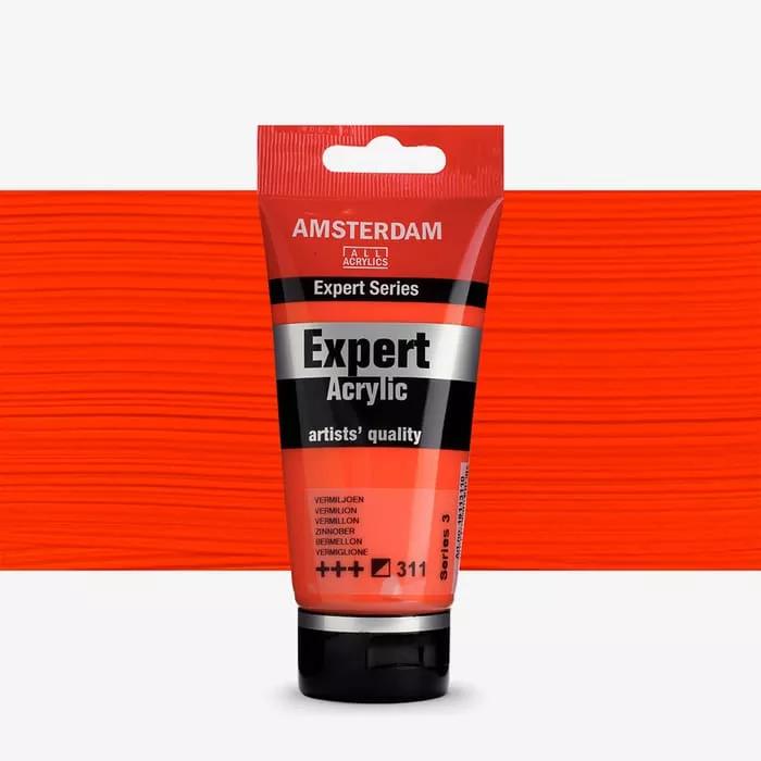 Akryl Amsterdam Expert 75 ml - varianty - 311 Vermilion