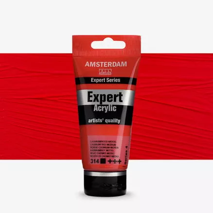 Akryl Amsterdam Expert 75 ml - varianty - 314 Cadm. Red Medium