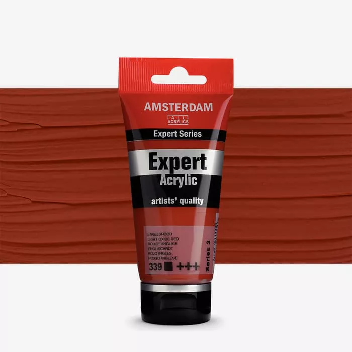 Akryl Amsterdam Expert 75 ml - varianty - 339 LT Oxide Red