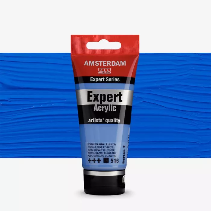 Akryl Amsterdam Expert 75 ml - varianty - 516 Cobalt Blue Light Umar