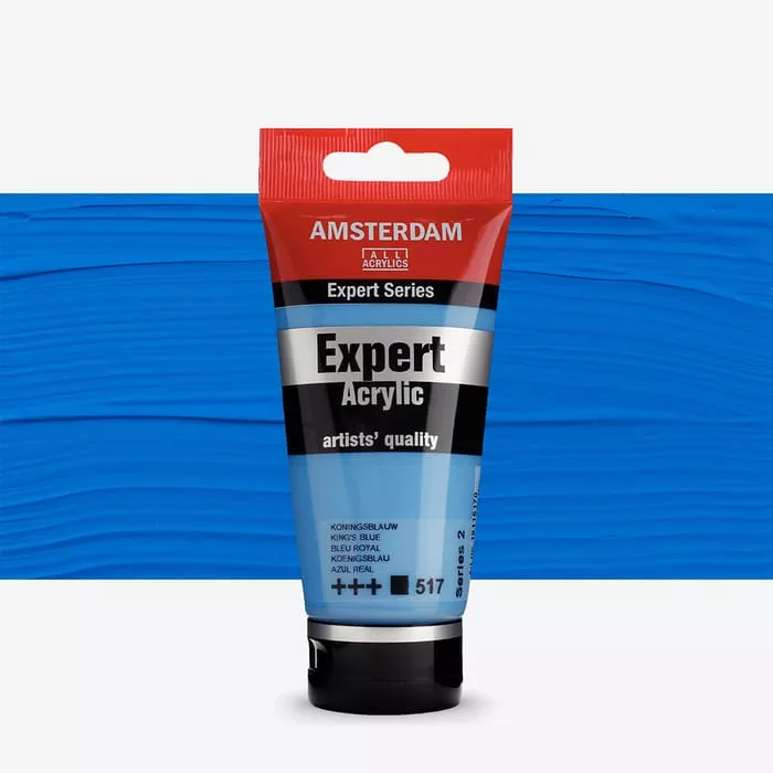 Akryl Amsterdam Expert 75 ml - varianty - 517 Kings Blue