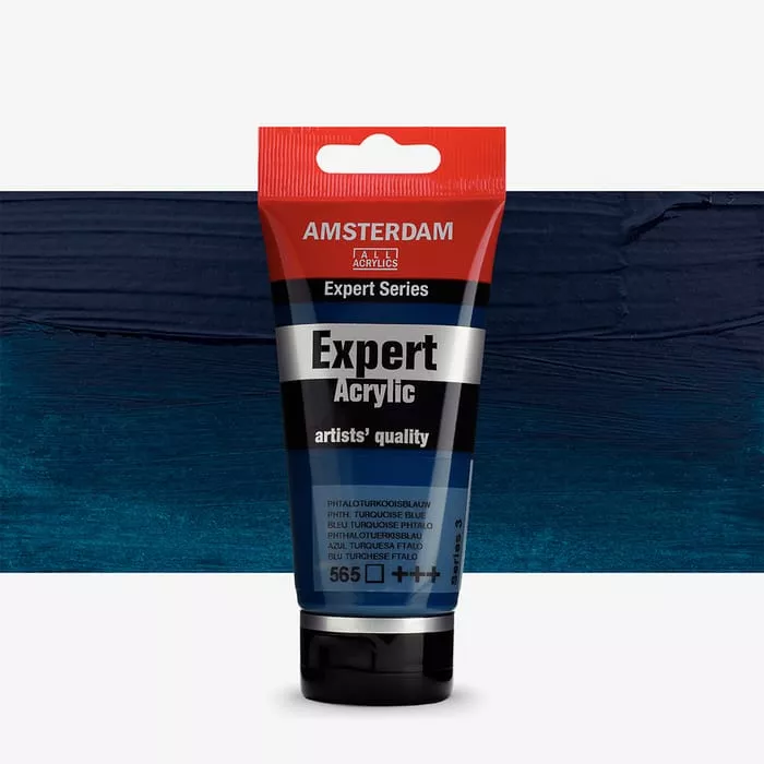 Akryl Amsterdam Expert 75 ml - varianty - 565 Phth. Turq. Blue