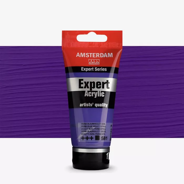 Akryl Amsterdam Expert 75 ml - varianty - 581 P. Blue Violet OP