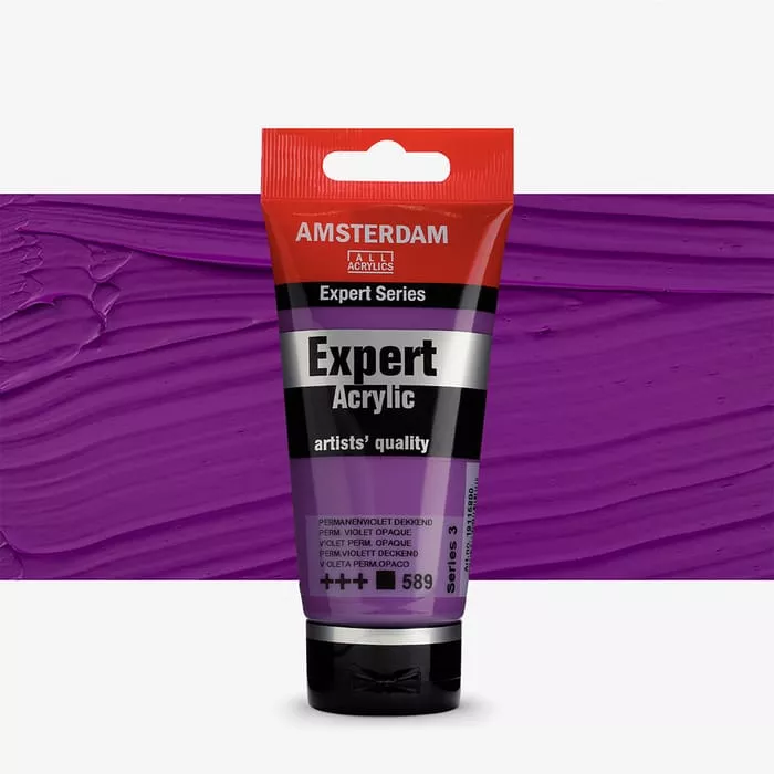 Akryl Amsterdam Expert 75 ml - varianty - 589 Perm. Violet OP
