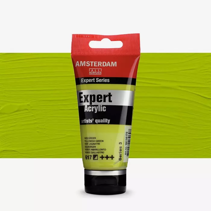 Akryl Amsterdam Expert 75 ml - varianty - 617 Ylwish Green