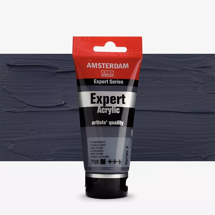 Akryl Amsterdam Expert 75 ml - varianty - 708 Paynes Grey