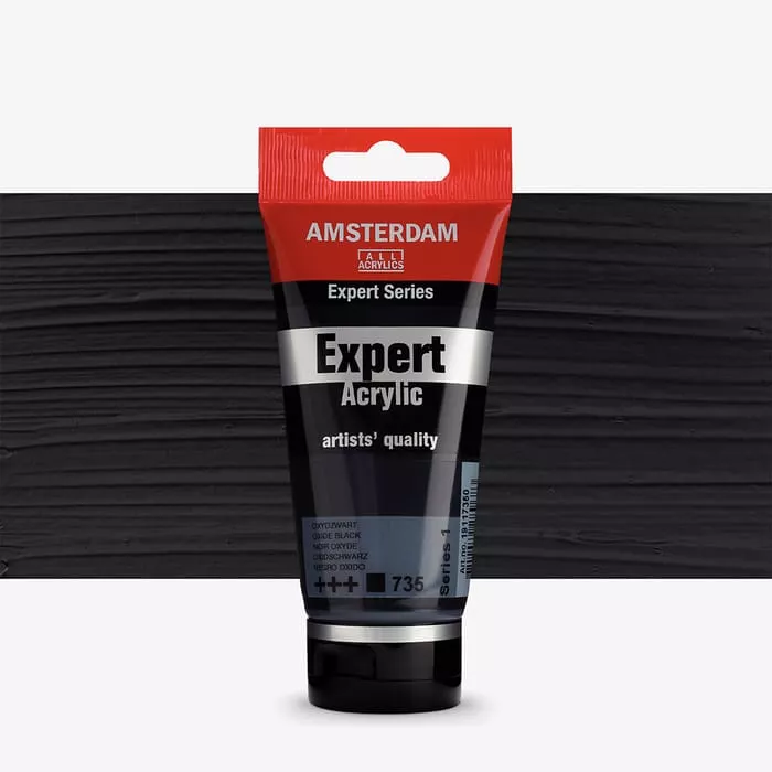 Akryl Amsterdam Expert 75 ml - varianty - 735 Oxide Black