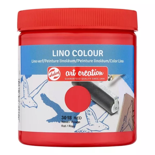 Barva pro linoryt (Art Creation) - 250ml - Barva pro linoryt 250 ml červená