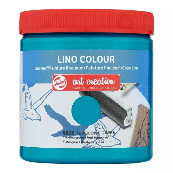 Barva pro linoryt (Art Creation) - 250ml - Barva pro linoryt 250 ml tyrkysová