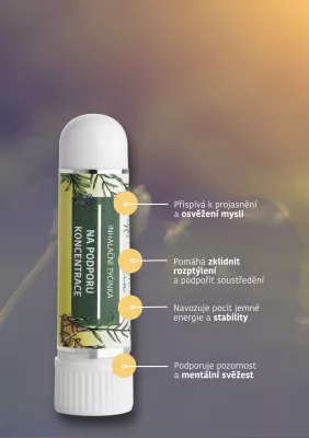 Inhalační tyčinka na podporu koncentrace Nobilis Tilia Inhalační tyčinka na podporu koncentrace Nobilis Tilia