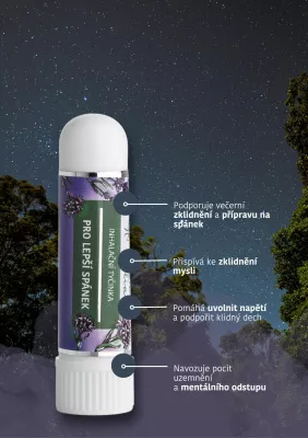 Inhalační tyčinka pro lepší spánek Nobilis Tilia Inhalační tyčinka pro lepší spánek Nobilis Tilia