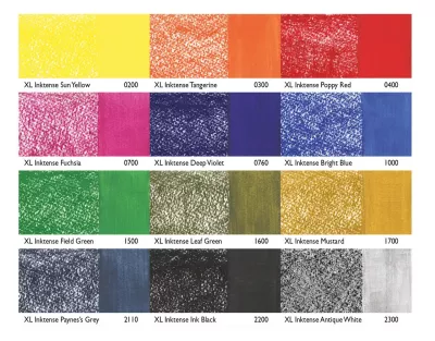 Inktense sada XL Blocks 12ks Derwent Inktense sada XL Blocks 12ks Derwent