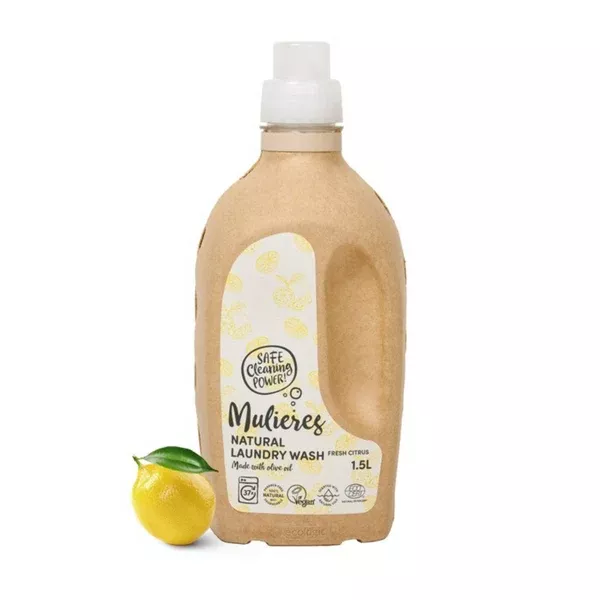Koncentrovaný prací gel - svěží citrus - 1,5 l Mulieres