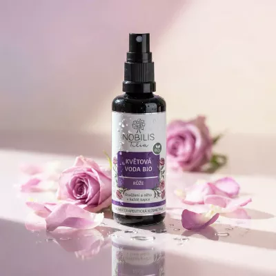 Květová voda BIO Růže 50 ml Nobilis Tilia Květová voda BIO Růže 50 ml Nobilis Tilia