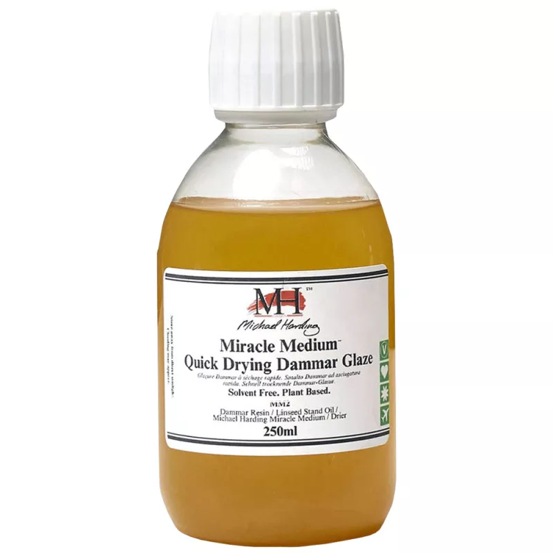 Miracle medium rychlesch. damarová glazura - 250 ml Michael Harding