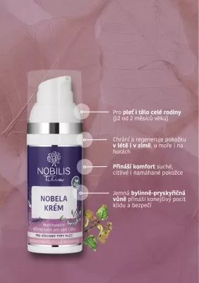 Nobela krém 50 ml Novinka Nobilis Tilia