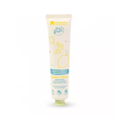 Ochranná zubní pasta - zázvor a citrón BIO (75 ml)