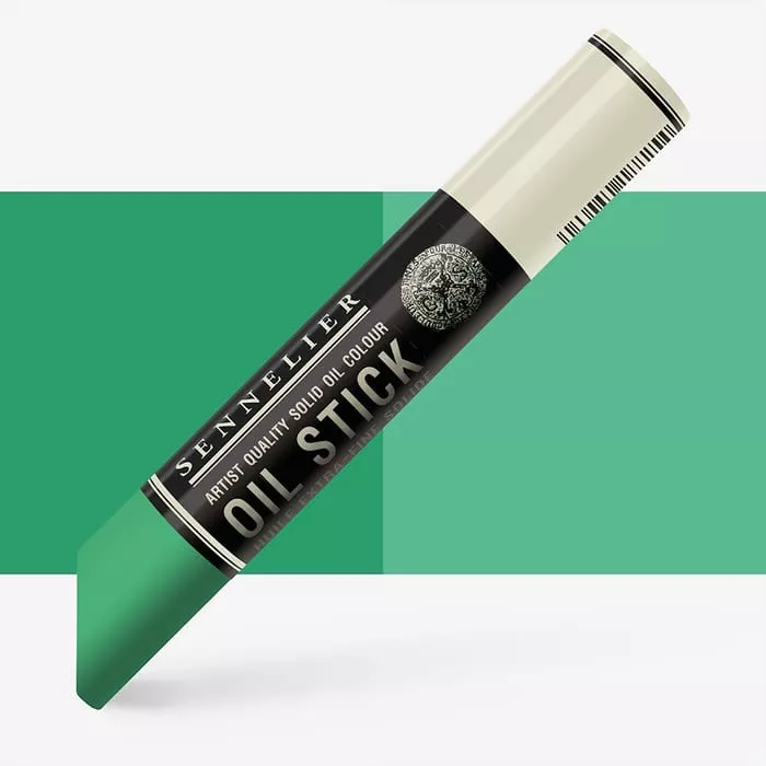 Oil Stick Sennelier 38ml - varianty - Oil stick Medium size S1 - 847 Veronese Green