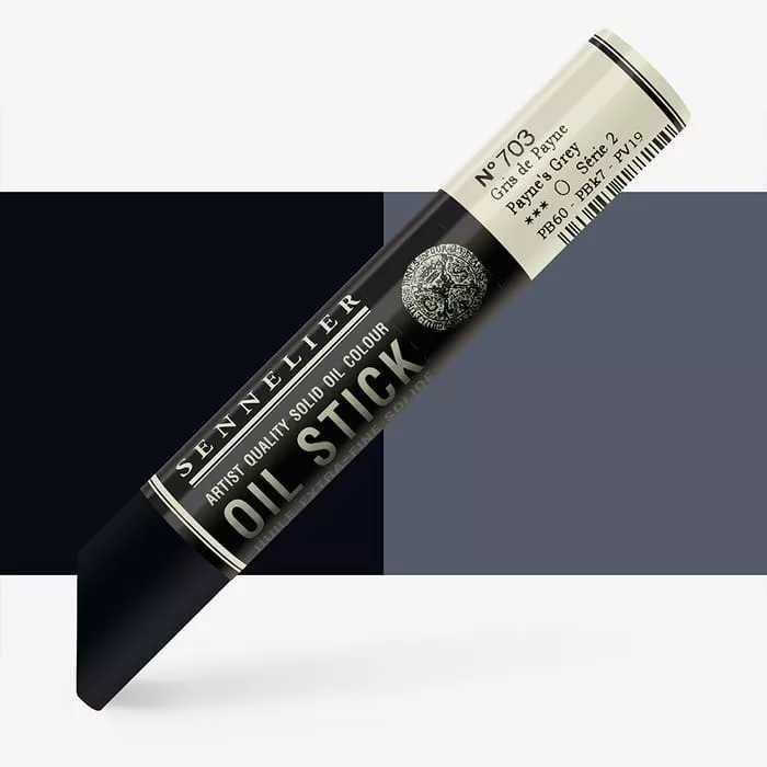 Oil Stick Sennelier 38ml - varianty - Oil stick Medium size S2 - 703 Payne's grey