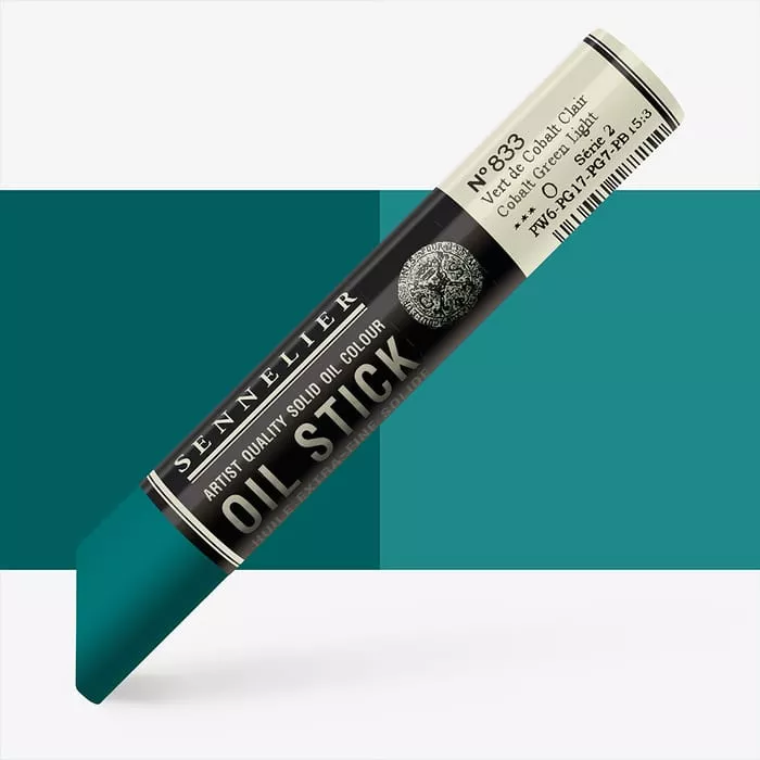 Oil Stick Sennelier 38ml - varianty - Oil stick Medium size S2 - 833 Cobalt green Light