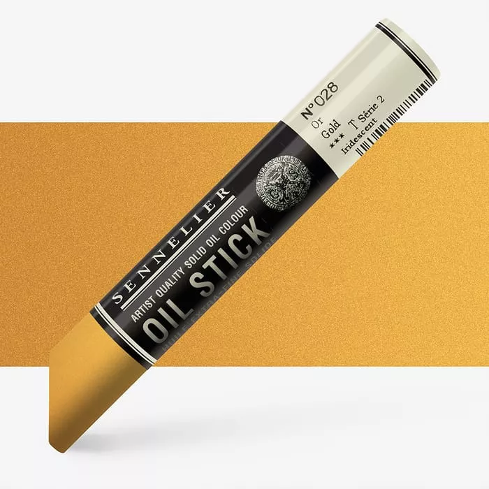 Oil Stick Sennelier 38ml - varianty - Oil stick Medium size S3 - 028 Gold