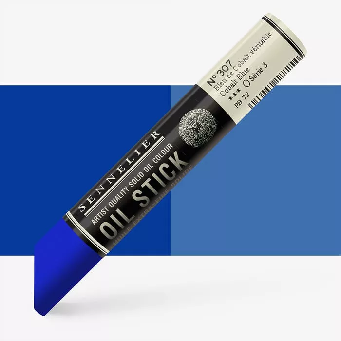 Oil Stick Sennelier 38ml - varianty - Oil stick Medium size S3 - 307 Cobalt blue