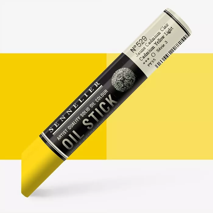 Oil Stick Sennelier 38ml - varianty - Oil stick Medium size S3 - 529 Cadmium yellow Light