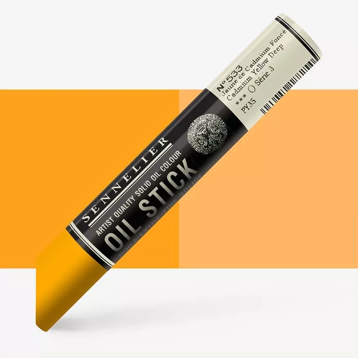 Oil Stick Sennelier 38ml - varianty - Oil stick Medium size S3 - 533 Cadmium yllw deep