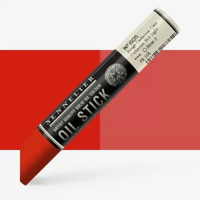 Oil stick Medium size S3 - 605 Cadmium red light