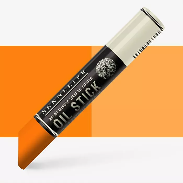 Oil Stick Sennelier 38ml - varianty - Oil stick Medium size S3 - 687 Cadmium orange