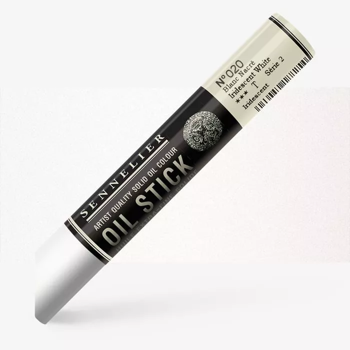 Oil Stick Sennelier 38ml - varianty - Oil stick Medium size S2 - 020 Iridescent White