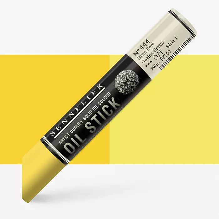 Oil Stick Sennelier 38ml - varianty - Oil stick Medium size S1 - 444 Golden Brown