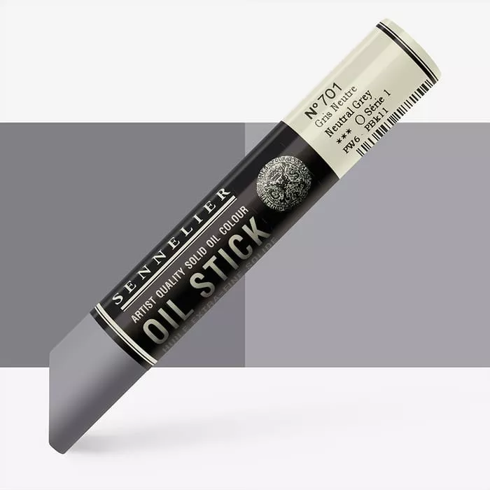 Oil Stick Sennelier 38ml - varianty - Oil stick Medium size S1 - 701 Neutral Grey