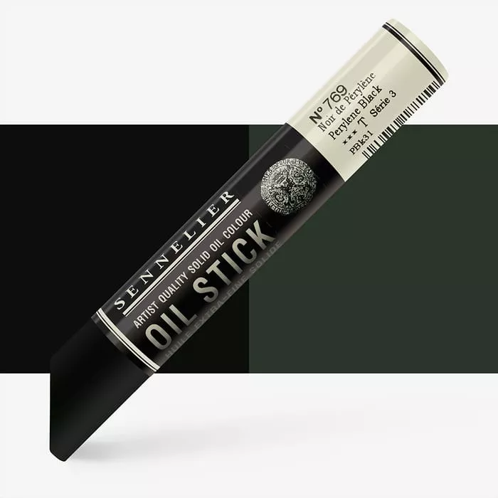 Oil Stick Sennelier 38ml - varianty - Oil stick Medium size S3 - 769 Perylene Black