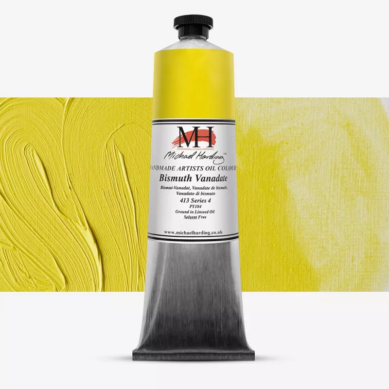 Olejové barvy Michael Harding 40ml - varianty 10 nových odstínů - Bismuth Vanadate 413 NEW