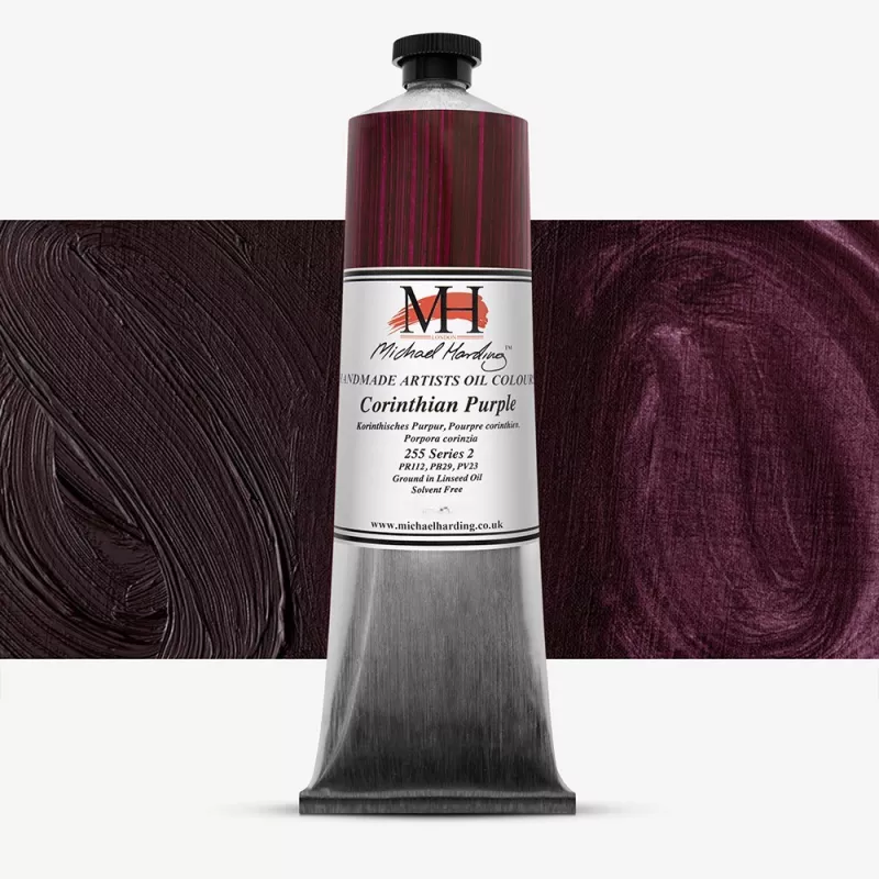 Olejové barvy Michael Harding 40ml - varianty 10 nových odstínů - Corinthian Purple 255 NEW