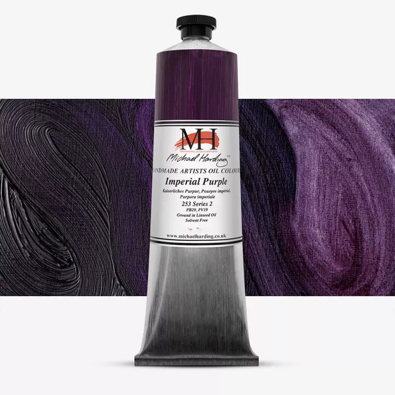 Olejové barvy Michael Harding 40ml - varianty 10 nových odstínů - Imperial Purple 253 NEW