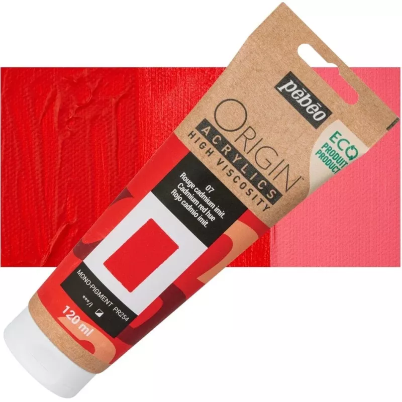 ORIGIN Acrylics (Pébéo) 120ml - varianty - 07 Cadmium Red Hue Pebeo