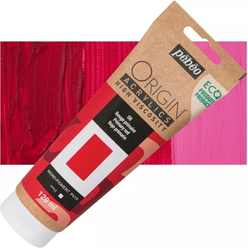 ORIGIN Acrylics (Pébéo) 120ml - varianty - 08 Primairy Red Pebeo