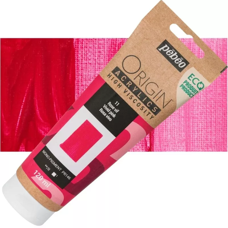 ORIGIN Acrylics (Pébéo) 120ml - varianty - 11 Vivid Pink Pebeo