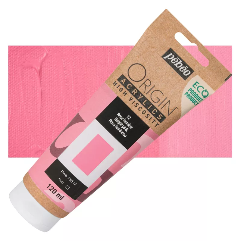 ORIGIN Acrylics (Pébéo) 120ml - varianty - 12 Bright Pink Pebeo